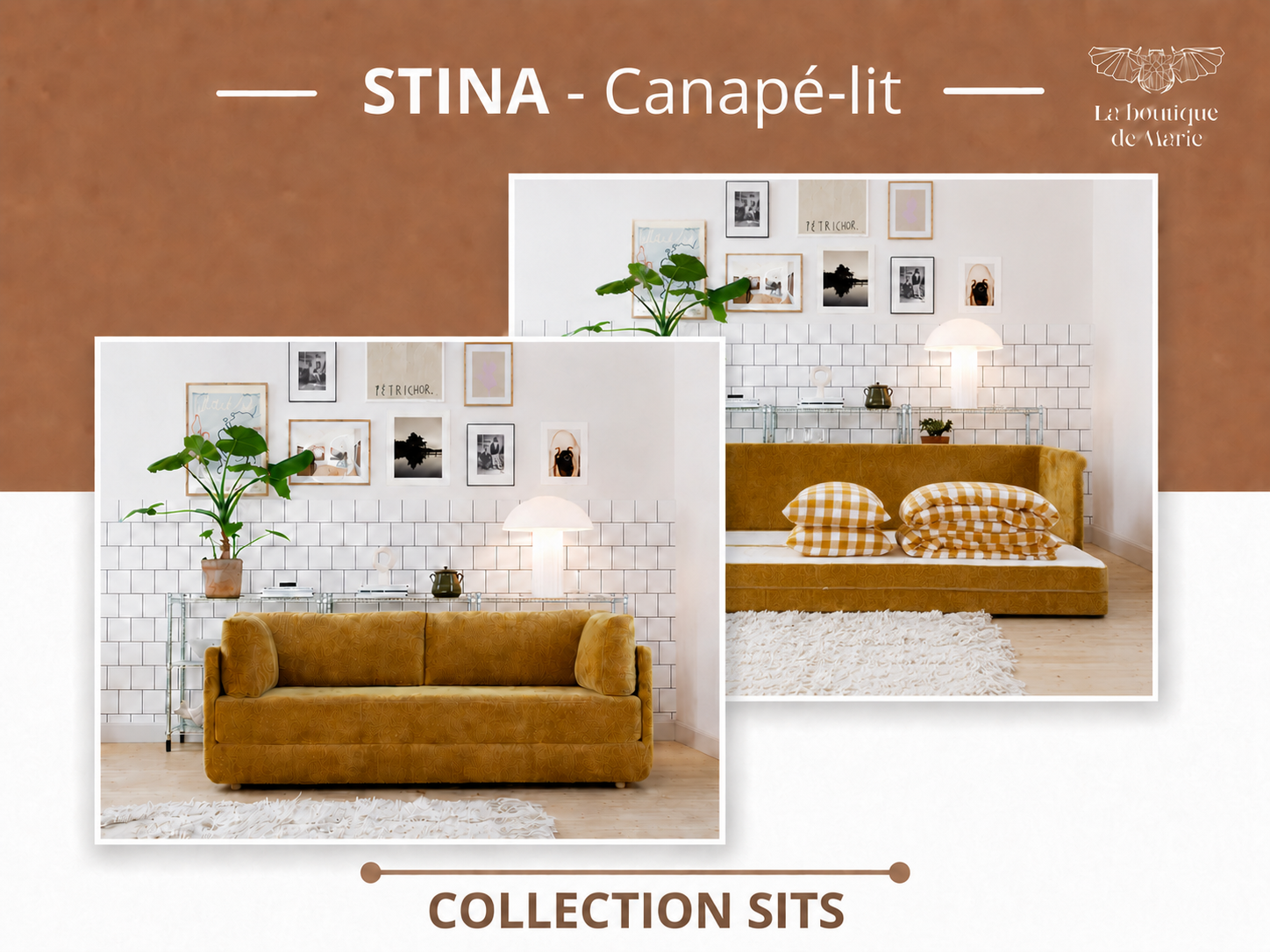Canap&eacute;-lit &agrave; La Ciotat | Stina sign&eacute; SITS